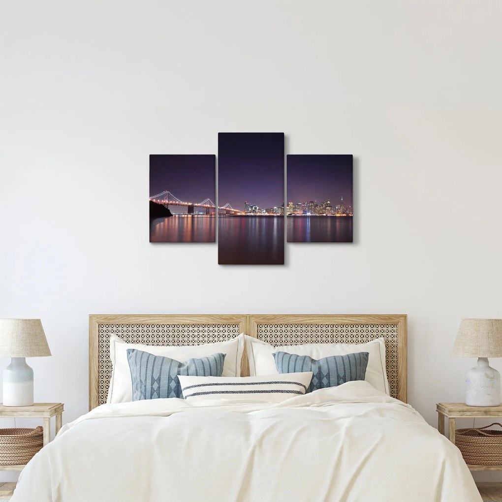 Obraz pohľadu na San Francisco, California (90x60 cm)