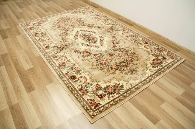 Koberec Lotos 1569/110 Ornament kvety béž