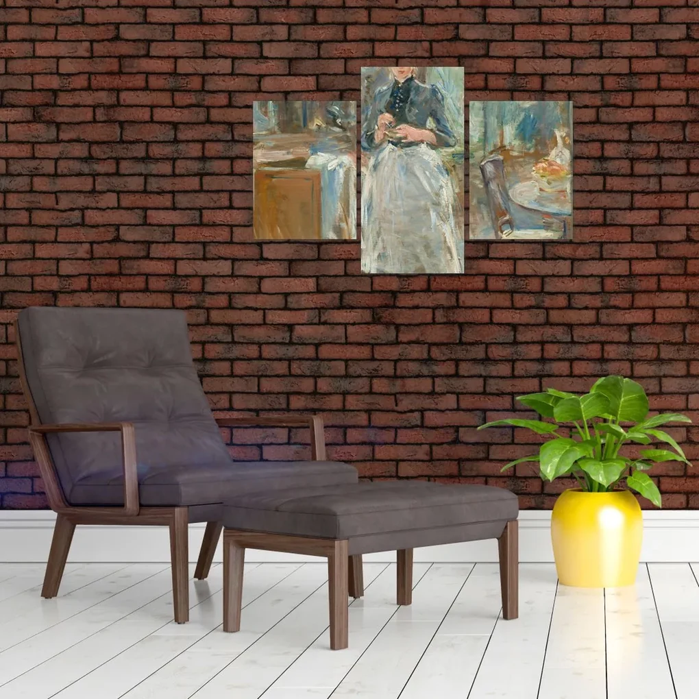 Obraz - Berthe Morisoti, In the Dining Room, reprodukcia (90x60 cm)