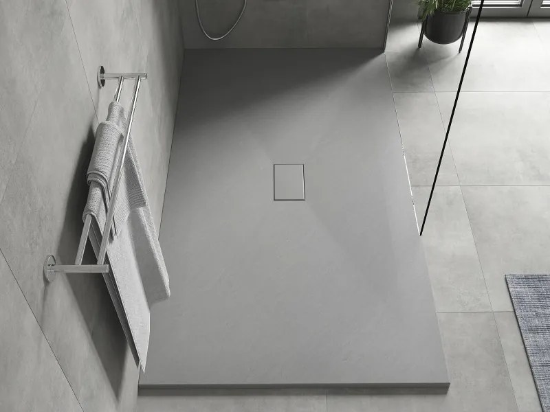 Mexen Hugo, SMC obdĺžniková sprchová vanička 200 x 100 cm, šedá, 42611020