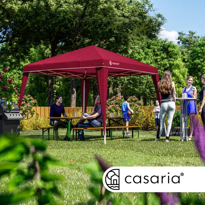 InternetovaZahrada Záhradný altánok Capri 3x3 m - bordová
