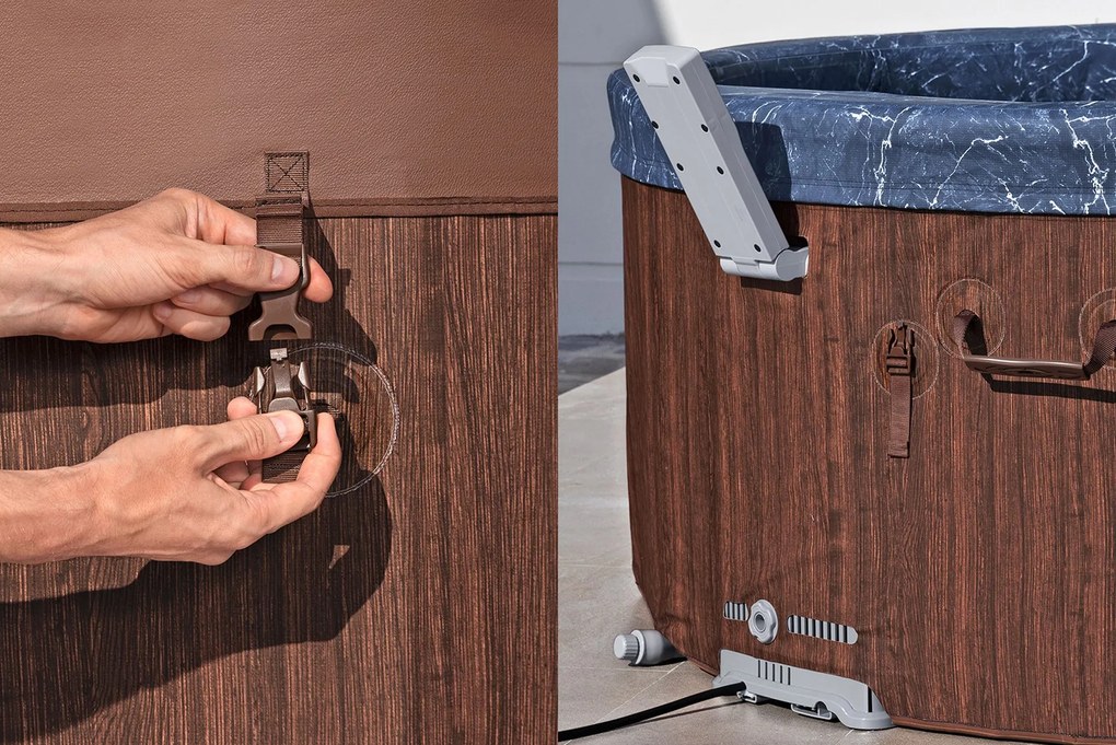 BESTWAY Lay-Z-Spa Toronto ThermaCore Smart AirJet Vírivka, 190 x 70 cm, 7 osôb 6001W