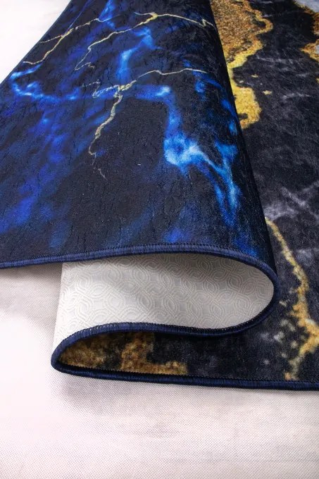 Koberec MILANO 40014-01 modrý / sivý