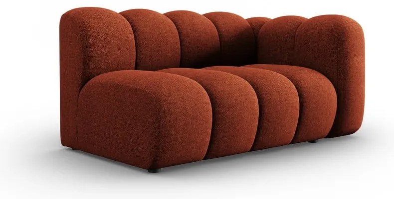 Modul pohovky v tehlovej farbe (pravý roh) Lupine – Micadoni Home