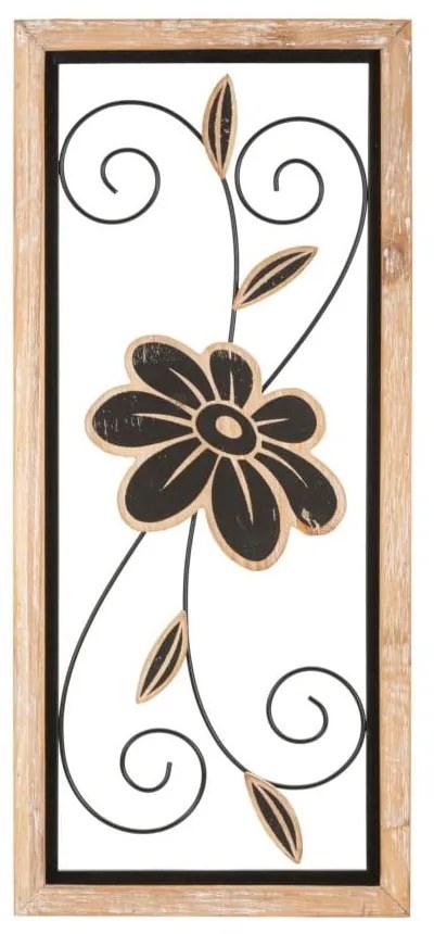 Kovová nástenná dekorácia 26x60 cm Koman – Mauro Ferretti