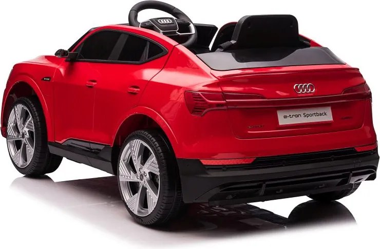 LEAN CARS Audi E-Tron Červená batéria QLS-6688