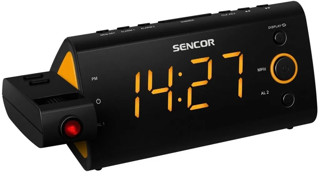 SENCOR SRC 330 OR Rádiobudík s projekciou 35039420
