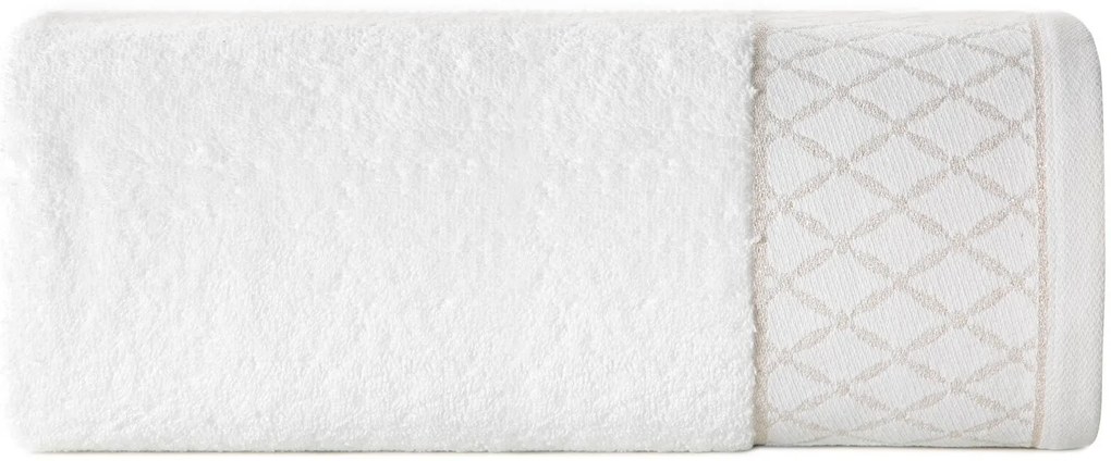 BAVLNENÝ UTERÁK LAYLA 70X140 CM BIELA