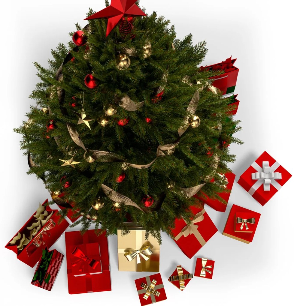 InternetovaZahrada Umelý vianočný stromček 180 cm + stojan