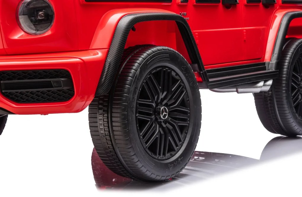 Elektrické autíčko Mercedes G63 AMG 4x200W XXL - červené