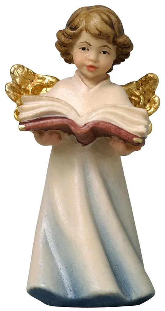 Mária anjel s knihou