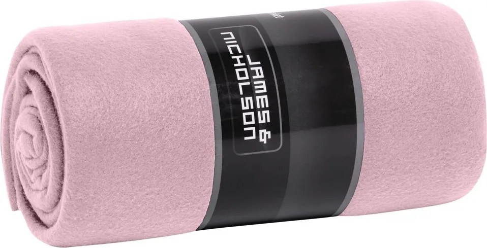 James & Nicholson (Daiber) Fleecová deka JN1901 - Ružová / fialová