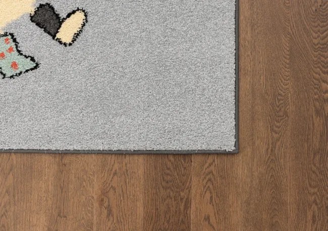 Detský koberec Funky Top Ivo sivý