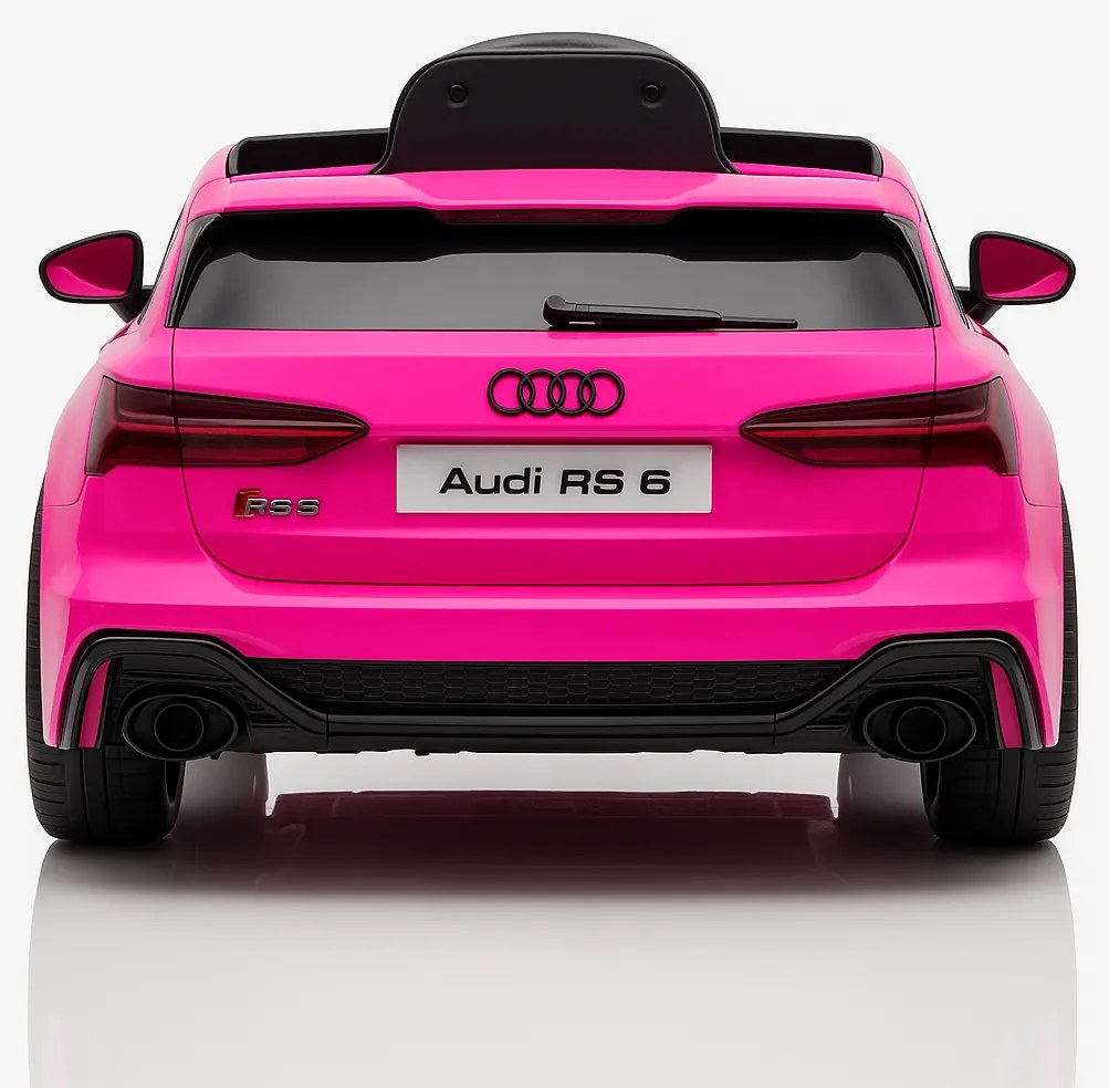 Elektrické autíčko Audi RS 6 ružové