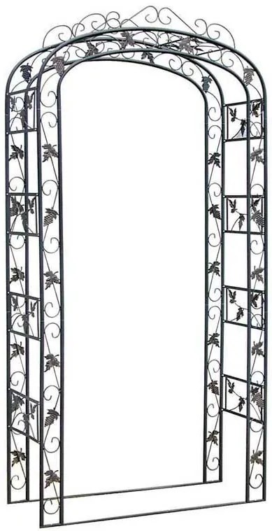 Oblúk na ruže Grape - Čierna