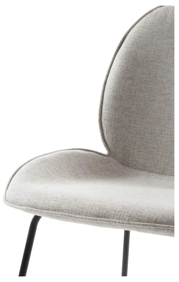 Sivá jedálenská stolička Canett Hella