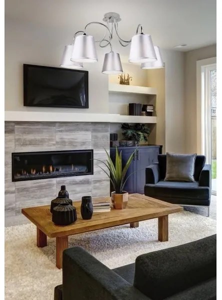 Luster na tyči LUK 5xE14/40W/230V