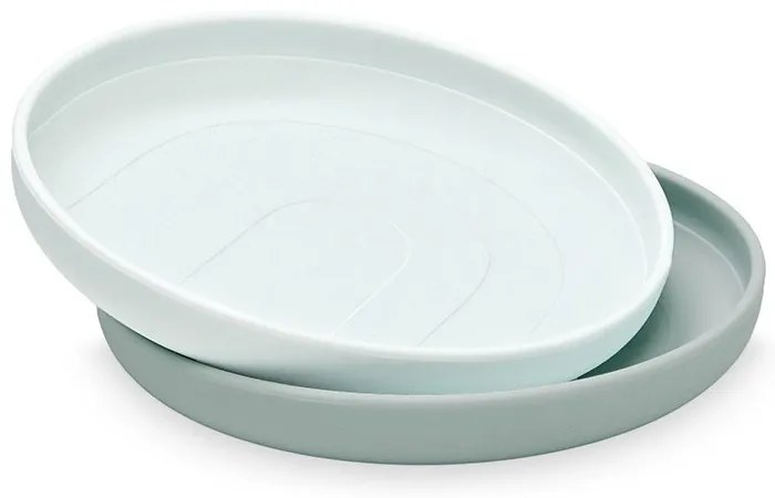 Modré silikónové detské taniere v súprave 2 ks ø 18,5 cm Petroleum – Cam Cam Copenhagen