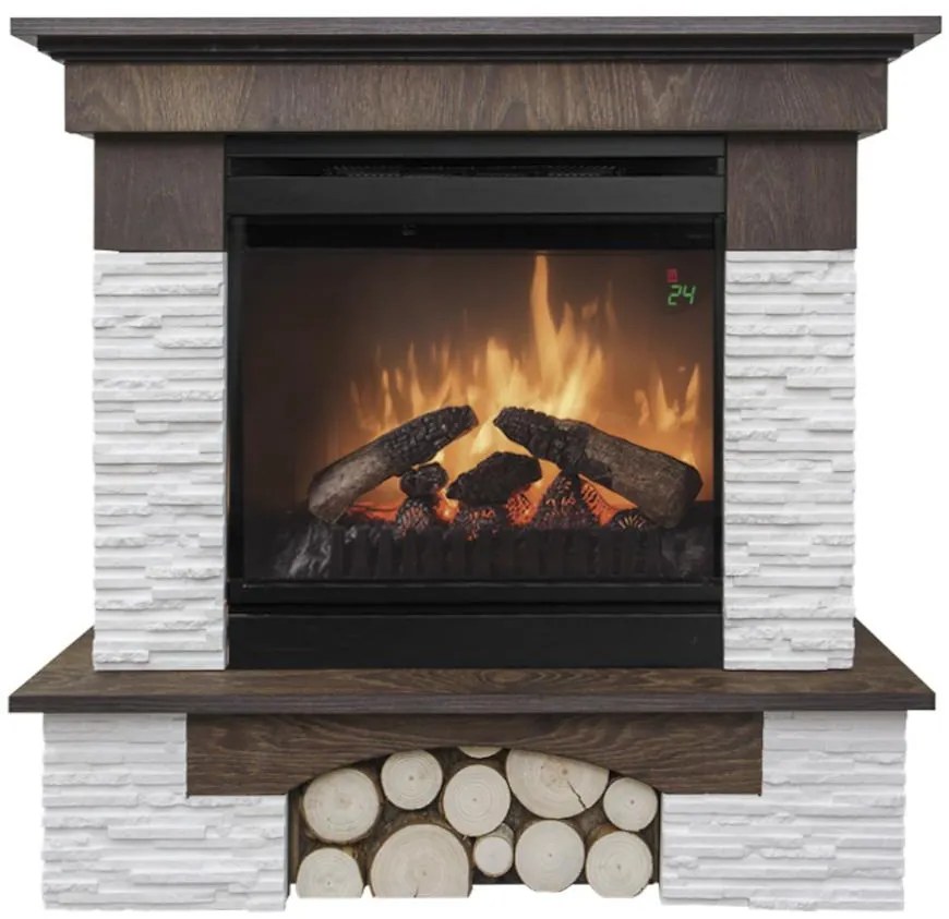 Elektrický krb Porto orech 1400 W