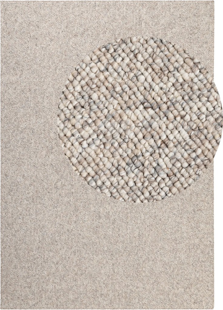 ELLE Decoration, AKCIA: 💧🛡️120x170 cm Kusový koberec Wolly Ultra 106230 Dark Cream z kolekcie Elle + aplikovaná impregnácia, béžová, obývacia izba