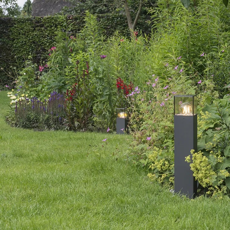 Inteligentná stojaca vonkajšia lampa antracit 50 cm vrátane Wifi P45 - Denmark