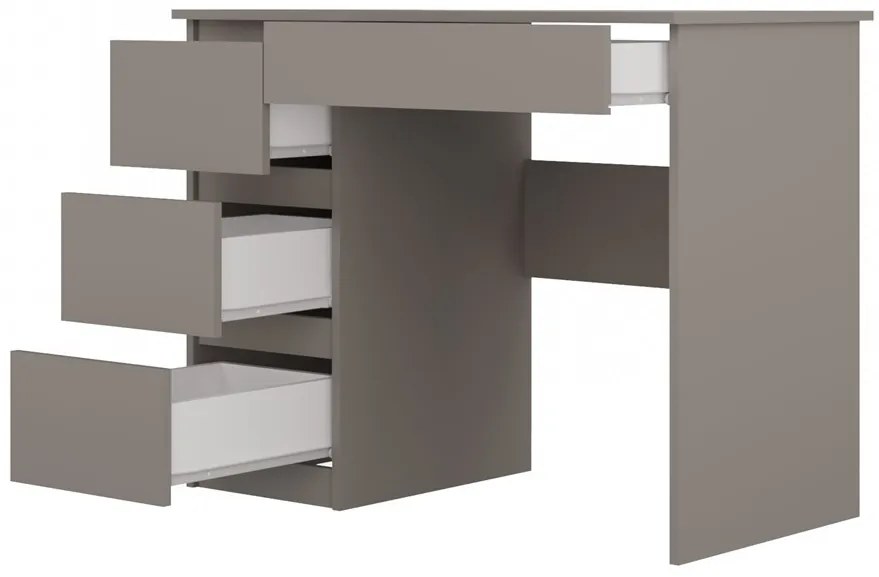 Písací stôl Mijas 98 cm ľavý latte