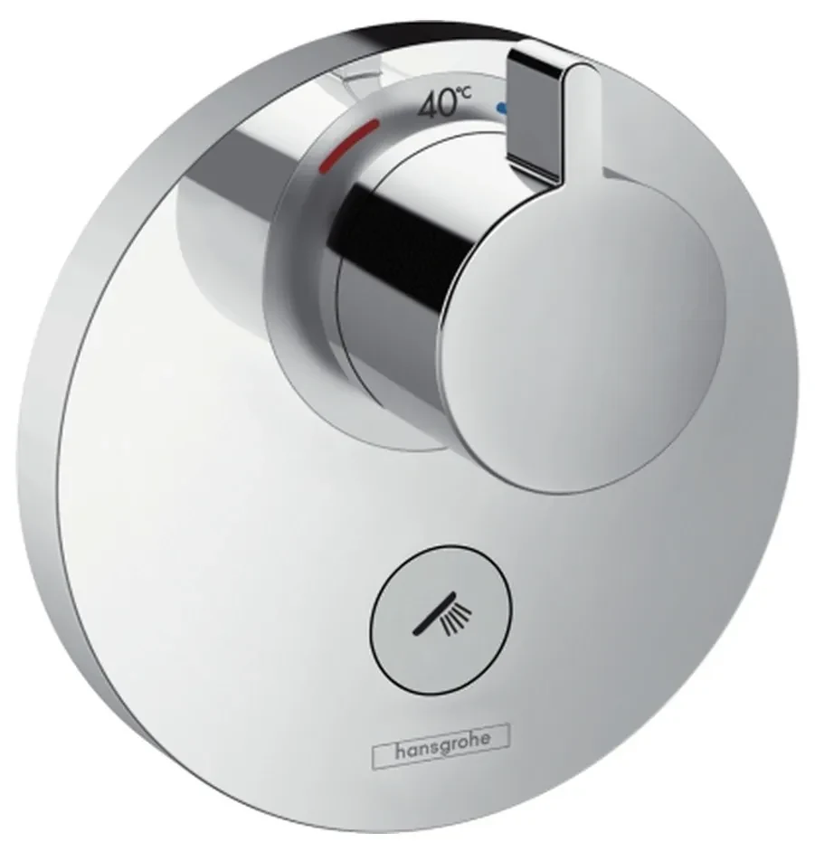 Hansgrohe ShowerSelect S, termostatická batéria Highflow pod omietku pre 1 spotrebič a ďalší výtok, chrómová, HAN-15742000
