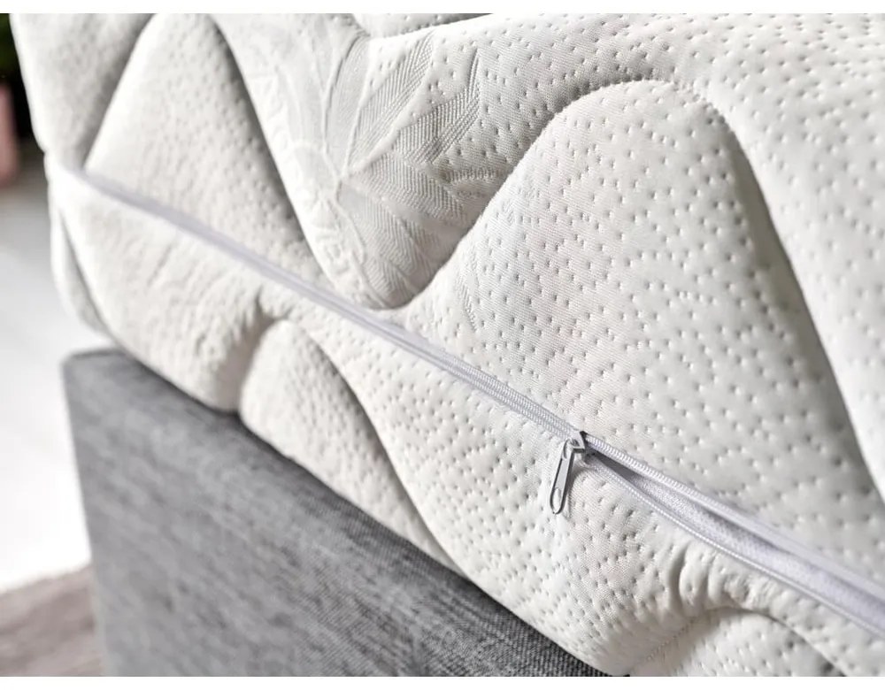 Stredne tvrdý/mäkký pružinový obojstranný matrac 200x200 cm Niron – Kalune Design