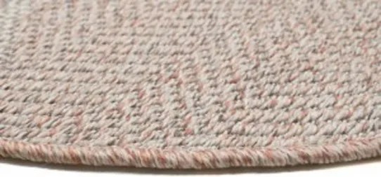 Koberec ARRUBA 4912 ružový kruh