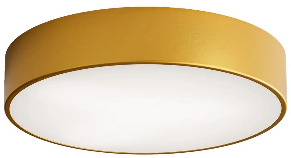 Stropné svietidlo so senzorom CLEO 3xE27/24W/230V pr. 40 cm zlatá