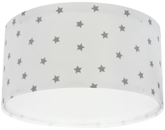 Dalber 82216B - Detské stropné svietidlo STAR LIGHT 2xE27/60W/230V biela