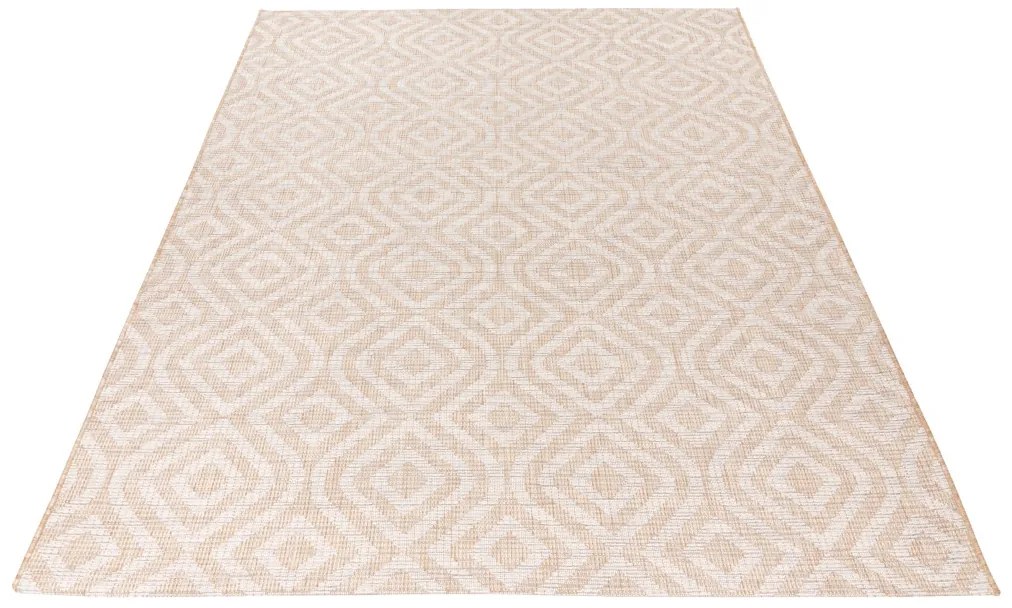 Kusový koberec Nordic 872 taupe – na von aj na doma, 200x290, hnedá, chodba / predsieň, Obsession