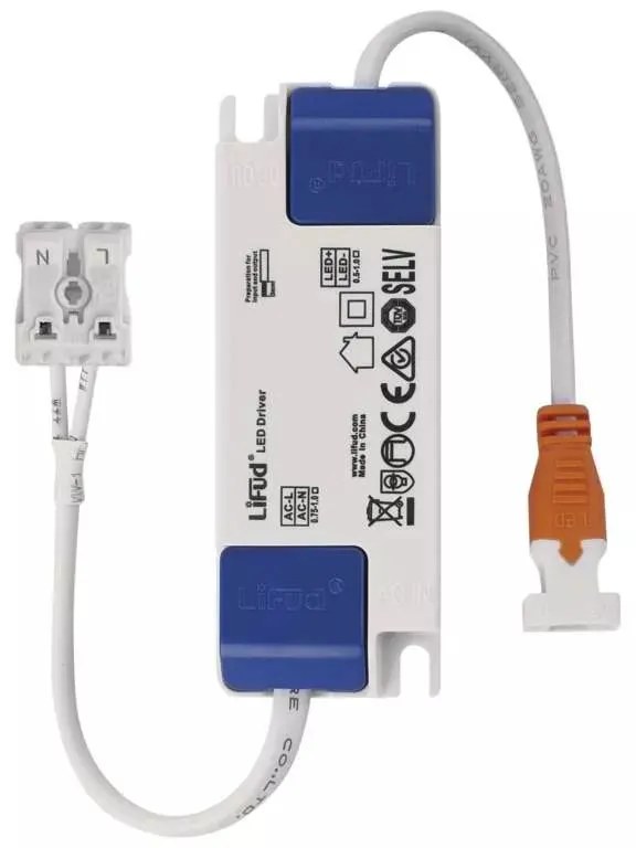 EMOS Čierny vstavaný LED panel guľatý 120mm 7W CCT Premium ZD1323
