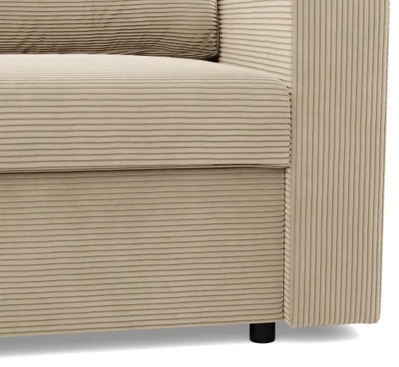 Rohová rozkladacia sedačka NEO Poso béžová