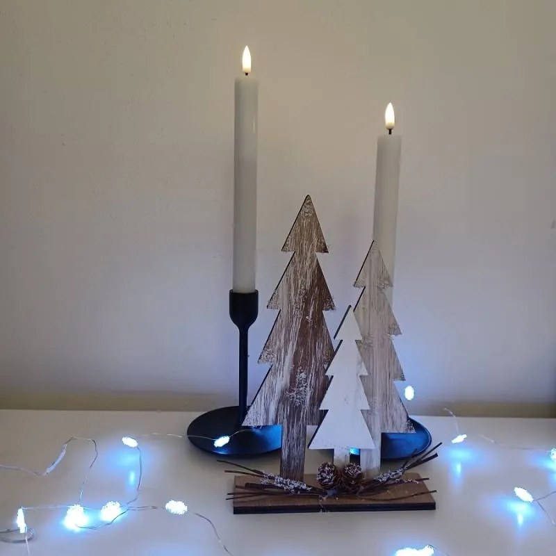 DECOLED Dekorace, stromky, 16 x 4,5 x 24,7 cm