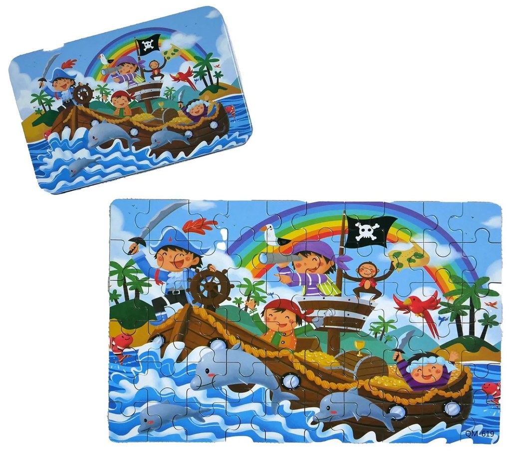 DAALO Dětské puzzle - piráti