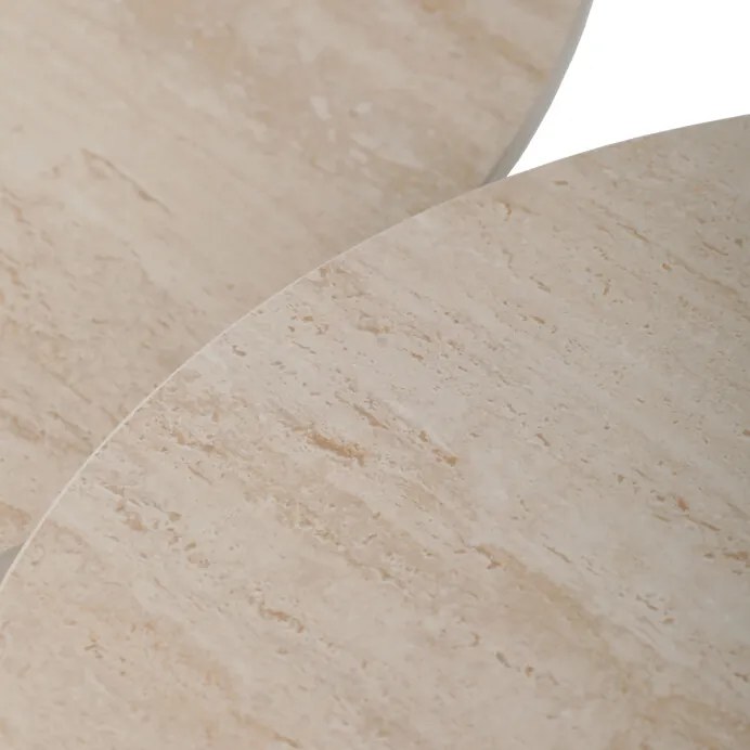 Autronic BONTEC Konferenčný stolík 70x70cm, keramika CT-F4152 TRV Farba: Béžová