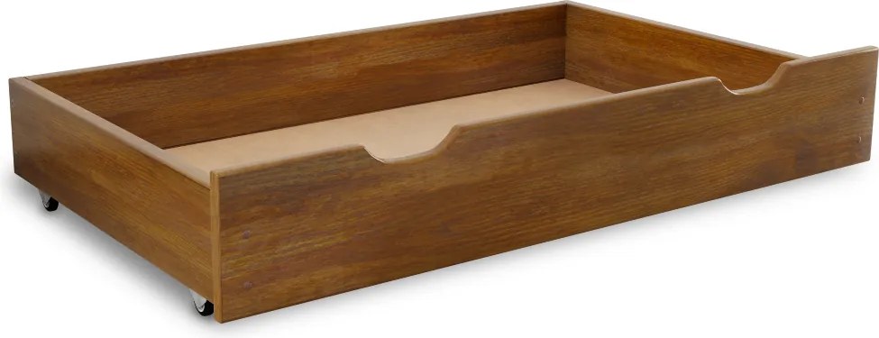 Úložný box pod posteľ 200 cm, dub
