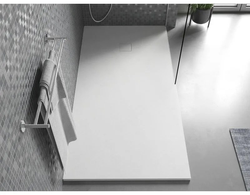 Mexen Bert, SMC obdĺžniková sprchová vanička 150 x 80 cm, biela, 4K108015