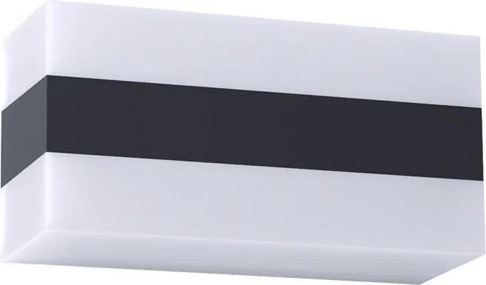 Redo 90326 - LED Vonkajšie nástenné svietidlo KODIAK LED/8W/230V IP65 biela/čierna