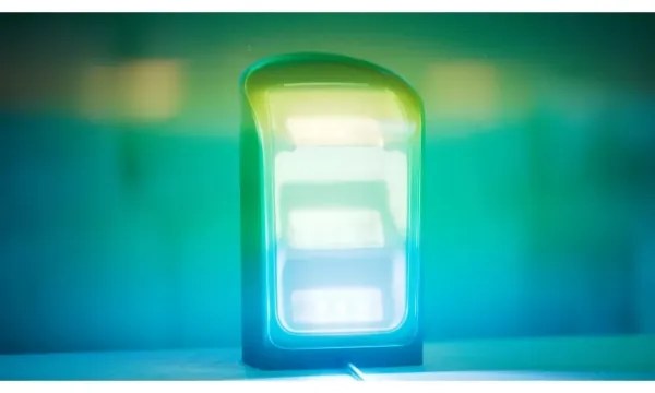 Philips -SADA 2x LED RGBW stmievateľné svietidlo Hue PLAY Wall Washer LED/20W/230V 2000–6500K čierna