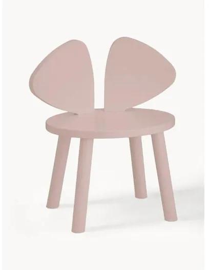 Detská stolička z dreva Mouse