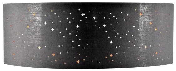 LED Stropné svietidlo TULUZA LED/18W/230V pr. 32 cm čierna