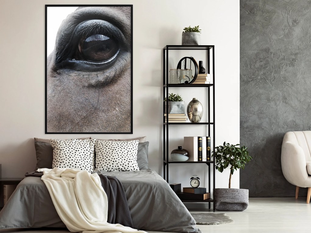 Artgeist Plagát - Honest Eyes [Poster] Veľkosť: 40x60, Verzia: Zlatý rám