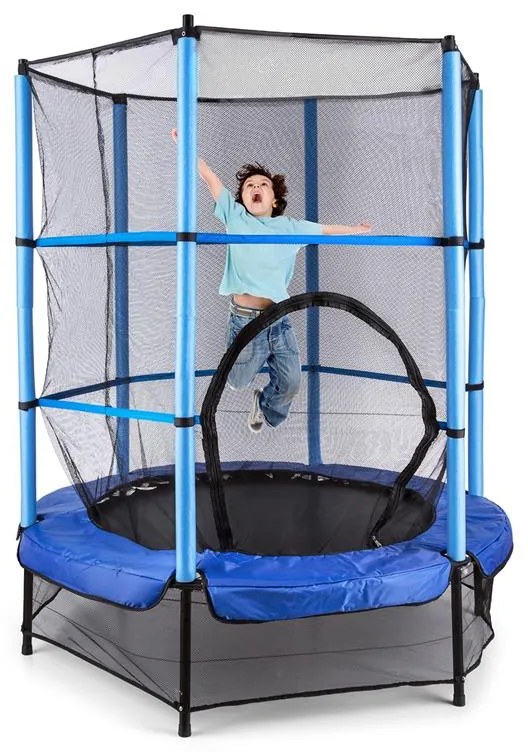 Rocketkid, trampolína, Ø140cm, bezpečnostná sieť, bungee pruženie, od 3 rokov