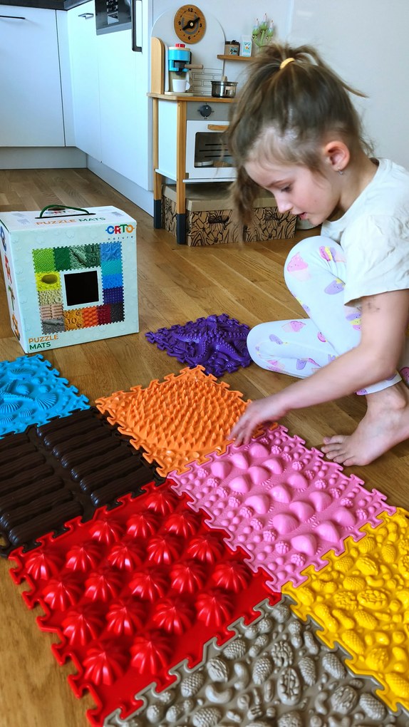 OrtoNature Masážne ortopedické podložky súprava 10 ks - mix II