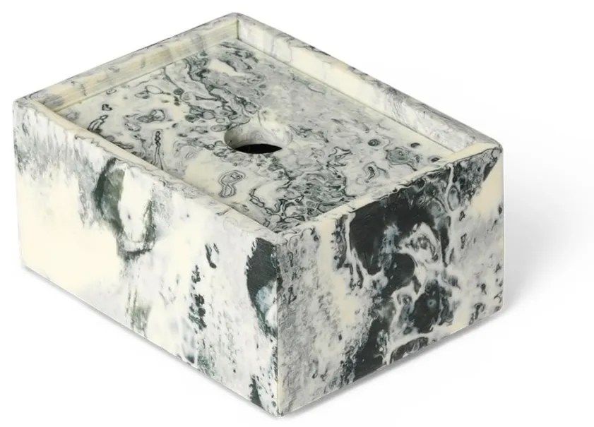 Ferm Living Úložný box Mist Emerald Off-white 7,5 × 10 cm