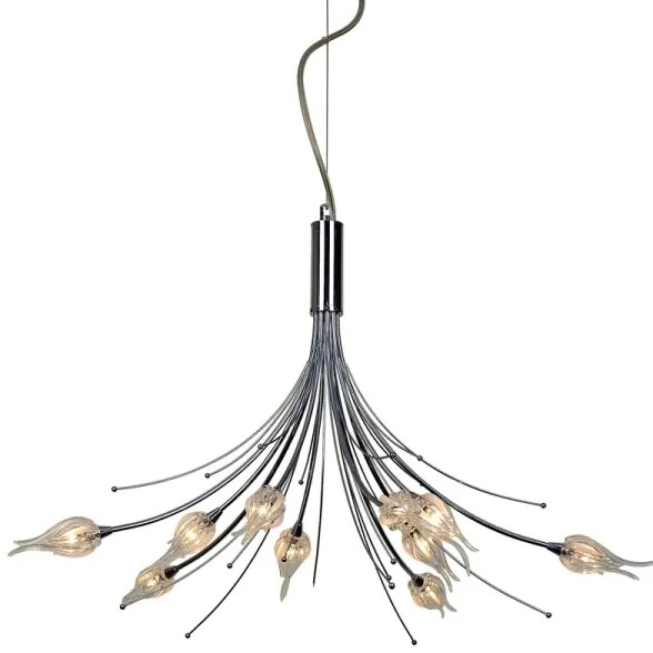 Luster na lanku CARMEN 10xG4/20W/230V