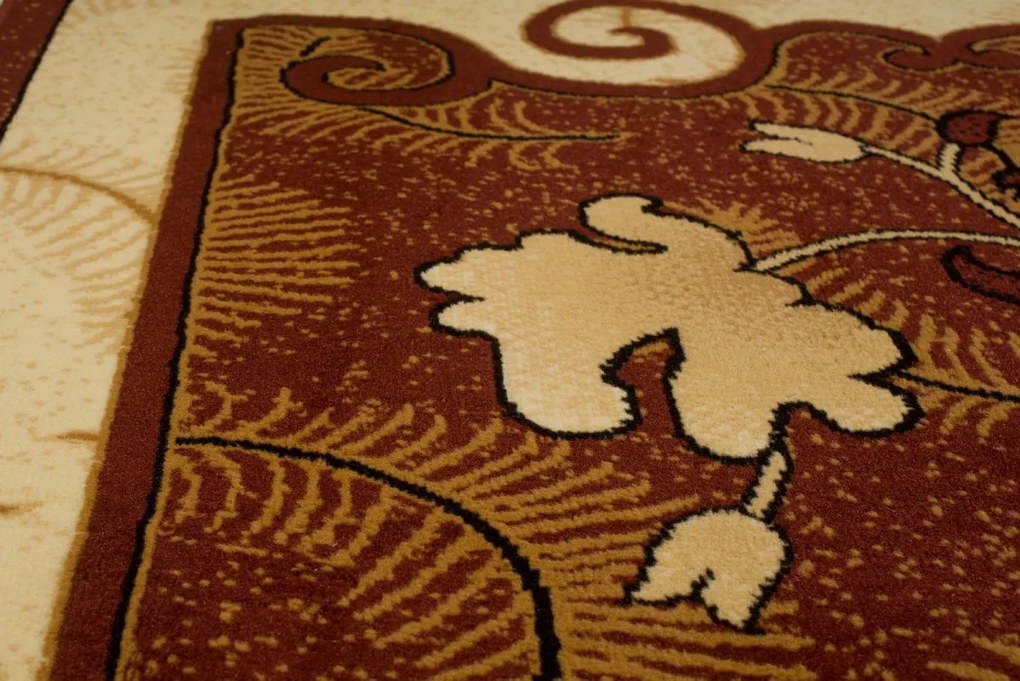 TA Koberec 4495A HNEDÝ ATLAS PP Rozmer: 180x250 cm