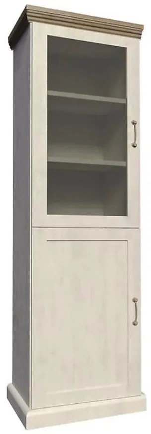 Regál Royal W1D severská borovica/divoký dub